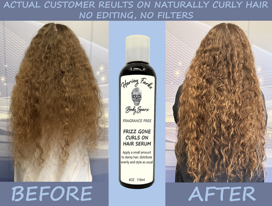 Frizz Gone Curls On Hair Serum