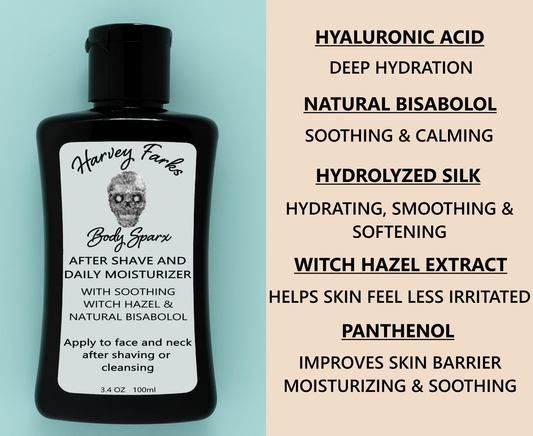 Men's After Shave and Daily Moisturizer